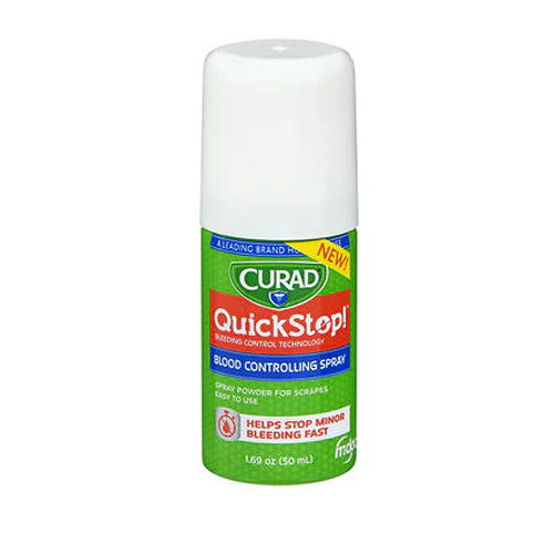 Curad, Quick Stop! Blood Controlling Spray, 0.81 Oz Questions & Answers