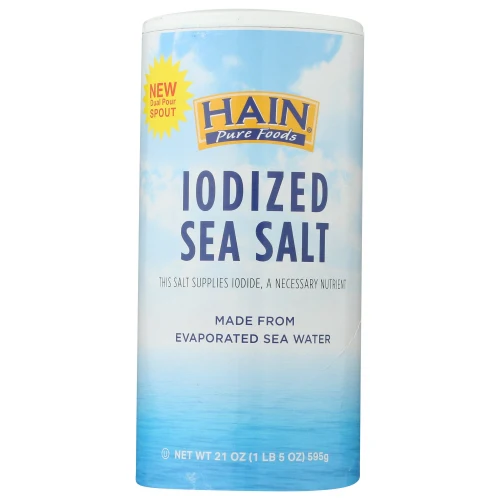 Hain Pure Foods, Salt Iodized, 21 Oz(Case Of 8) Questions & Answers
